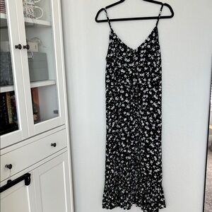 Rails Frida Black Dotted Daisy Dress